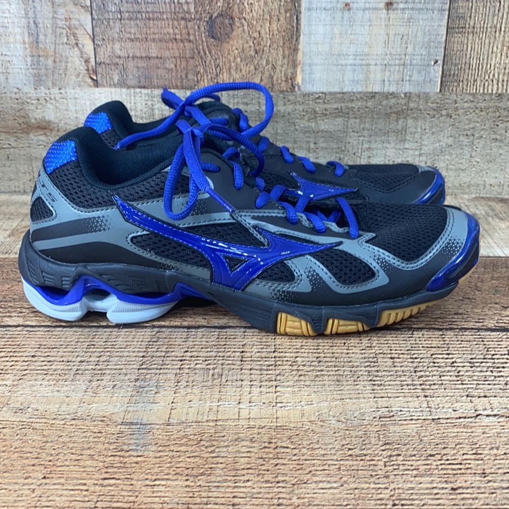Mizuno Wave Bolt 5 Volleyball Shoes Blue Sneakers